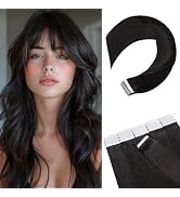 Rich Choices Tape in Hair Extensions Human Hair, 40pcs 100g 100% Remy Tape Hair Extensions Real H...