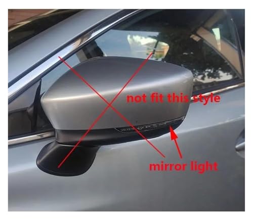 Coque de rétroviseur pour Mazda 6 Atenza 2013-2017 côté droit