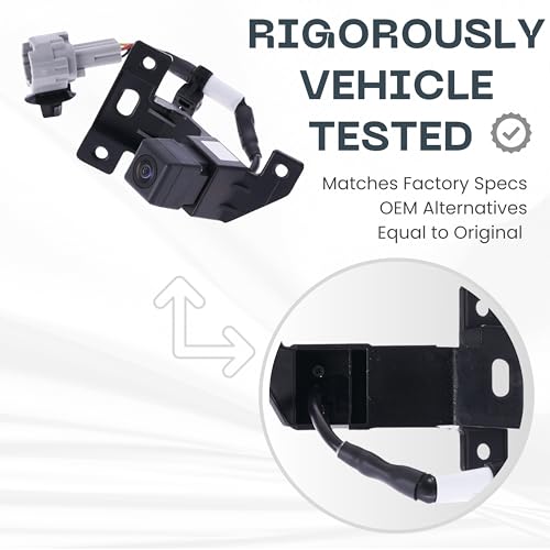 Image of Backup Camera Replaces for 2013-2021 Nissan Frontier OE Part # 28442-9BF3A, 28442-9BF0A, 28442-9BF2A