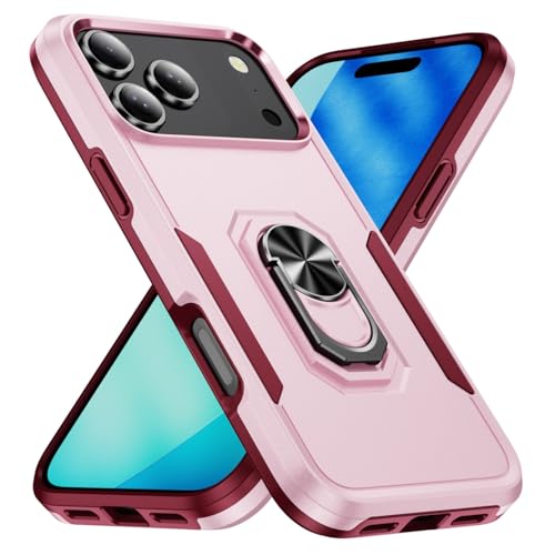 Coque silicone rose iPhone 17 Pro Max protection rigide au design épuré