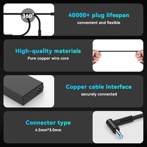 Cordon alimentation 120W USB-C Dock G5 charge rapide et stable - 5