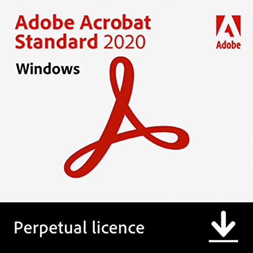 Adobe Acrobat | Standard | 1 User | PC | PC Activation Code by email