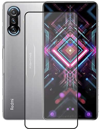 Image of Tempered Glass Screen Protector Compatible for Poco F3 GT Full Screen Coverage (Except Edges) and Free Complete Easy Installation kit