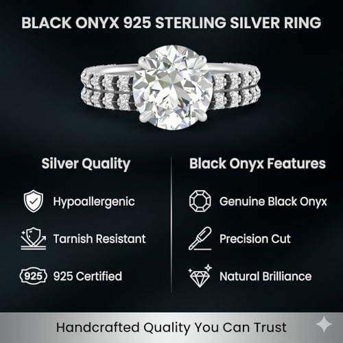 Image of Choose Your Gemstone Hidden Diamond CZ Wedding Set 925 Sterling Silver Round Shape Wedding Ring Sets Minimal Modern Design Birthday Gift Wedding Gift US Size 4 to 12