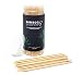 300 pack 6" bamboo skewers, bbq skewers, shish kabob skewers, meat sticks, chocolate dipping tool, appetizer picks, cocktail picks, wooden skewers for chocolate melts, toothpicks for appetizers
