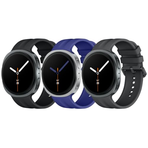 Samsung Galaxy Watch 9�p�X�|�[�c�o���h 40mm 44mm �\�t�g�V���R�� ���K�ŒʋC���̂��郊�X�g�o���h ���ԂȂ� �h�������p�X�g���b�v Galaxy 9 Watch�o���h ���f�B�[�X �����Y