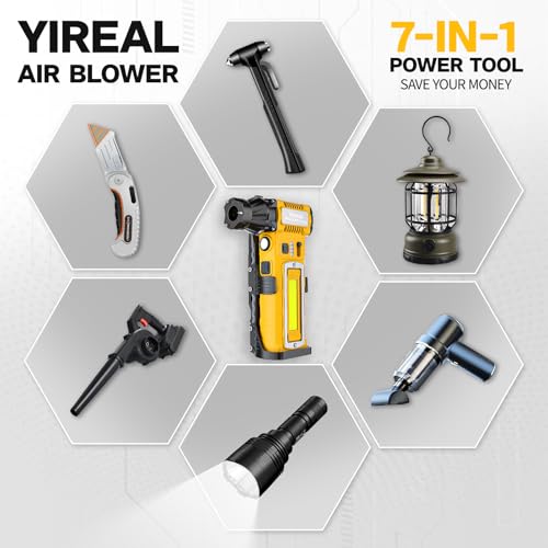 Compressed Air Duster 180000RPM 8000mAh,7-in - Additional View