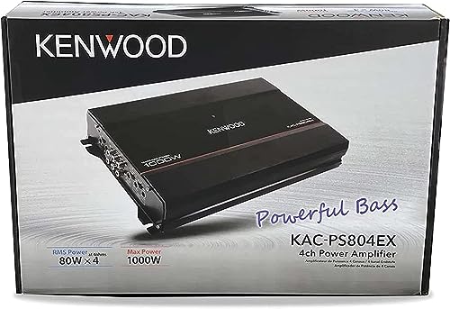 Image of Kenwood KAC PS804EX 1000W, 4 Channel Amplifier