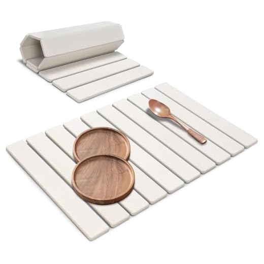 Eco-Friendly Diatomaceous Dish Drying Mat