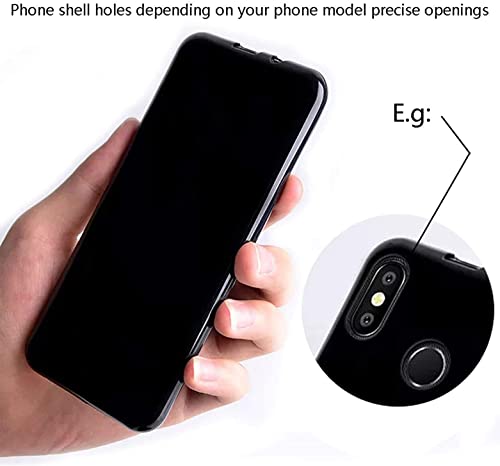 Image of Mobile Back Cover Case for Realme C25Y (Silicone Case|CameraProtection|Black SC1510)