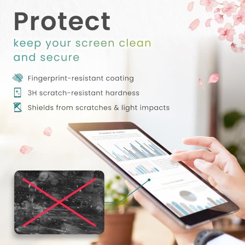 BELLEMOND | Kent Paper Screen Protector for iPad Pro 13” (M4, 2024) | Smooth Surface PET Film for Sketching & Note-Taking | Made in Japan | 2 Set