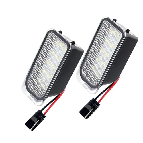 Luz para matrícula compatible con Fiesta MK7, Mondeo MK5 y B-MAX entre 2012 y 2020