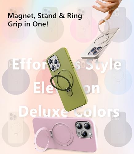 Coque silicone rose iPhone 13 MagSafe : protégez ce qui compte avec douceur - 2