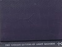 The English Letters of Abbot Marmion 1858-1923 B001M2H67A Book Cover