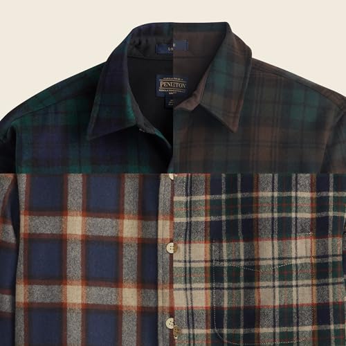 Pendleton Men's Long Sleeve Classic-fit Lodge Shirt3