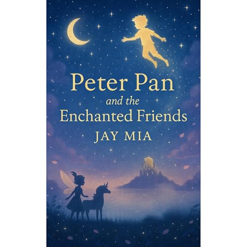 Peter Pan and the Enchanted Friends Audiolibro Por JAY MIA arte de portada