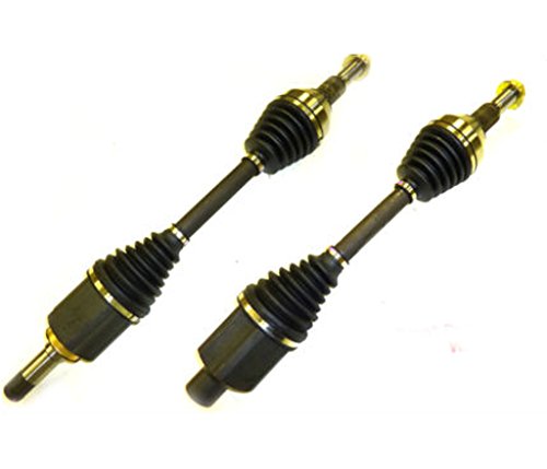 DTA GM25812582 2 New Front CV Axles Compatible with GMC Acadia, Saturn Outlook, Buick Enclave, Chevrolet Traverse
