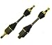 DTA GM25812582 front Left Right Pair - 2 New Premium CV Axles (Drive Axle Assembly)