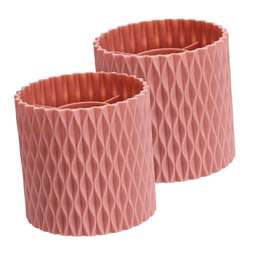 POPETPOP 2 Cubos De Brochas De Maquillaje Almacenamiento De Brochas De Maquillaje Silla De Maquillaje Decoración De Tocador Organizador De Brochas De Cejas Soporte Para Brochas De