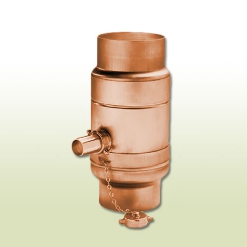 Kupfer Regenwassersammler DN 100 mit Schlauchpaket