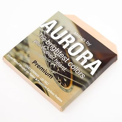 Aurora Oud Strings Fa Fa Arabic Tuning with G Sol String SILVER - Special Model