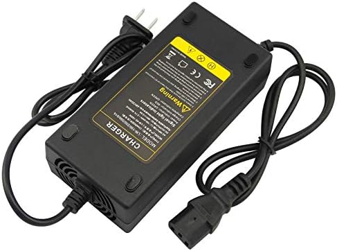 Fancy Buying CO. Charger for 48V 20AH Lead Acid Battery Scooter E-Bike Charger 100V-240V Input Supply 4 feet Cord