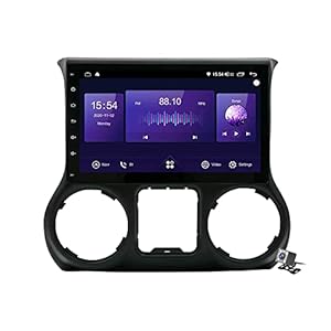 Android 10.0 Auto Stereo Sat Nav Radio voor Jeep Wrangler 3 JK 2010-2018 GPS Navigatie 2 Din 10.1 ”Head Unit MP5…