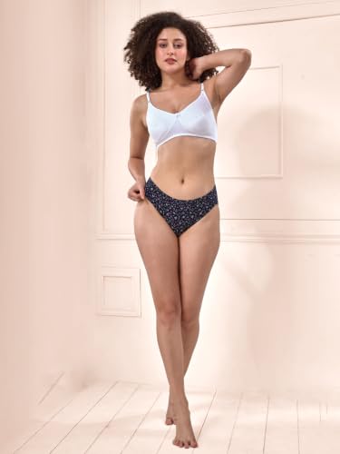 Image of Lyra Women's Cotton Non Padded Wire Free T Shirt Bra