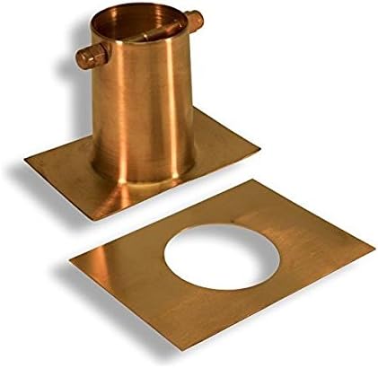 Miniatura 4 de Wave & Dolphin Tema cadena de lluvia de cobre con Kit de instalación, Cobre