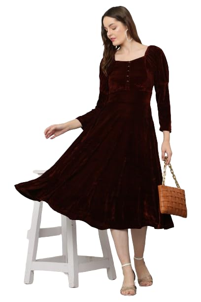 Velvet Dress for Women-picture-29