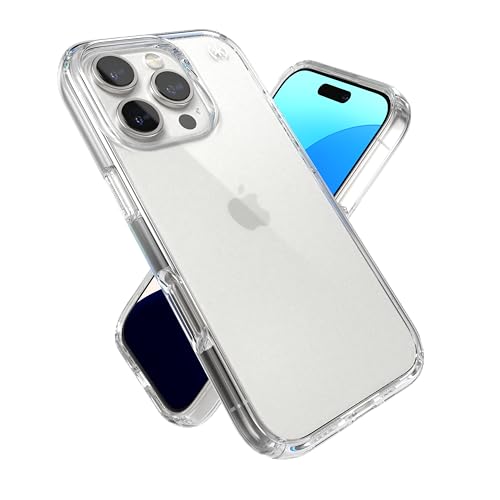 Image of Speck Presidio Perfect Clear iPhone 16 Pro Case - Slim Phone Case