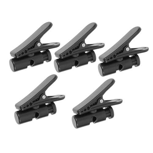 GALPADA 5 Piezas Clip de Cable para Auriculares Organizador de Cuerda de Micrófono de Clips Ajustables para Sujetar Cables Fijación Superficies PC Duraderos Interior y Exterior