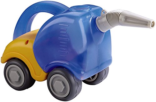 HABA Sand Play Tanker Truck and Funnel for Transporting Water at the Beach, Pool or Sandbox