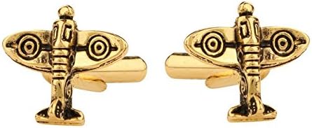 Cufflinks For Men Golden Gold Aero Plane Shape Design For Office Corporate Party French Cuff Shirts Shirt Suit Blazer In A Gift Box Tshogold1571