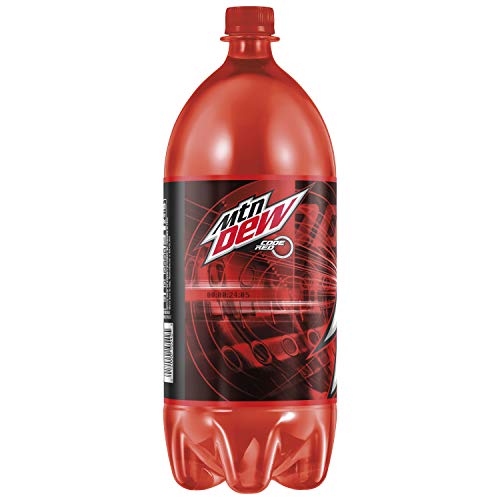 Mountain Dew Code Red, 2 Liter Bottle #TOP1
