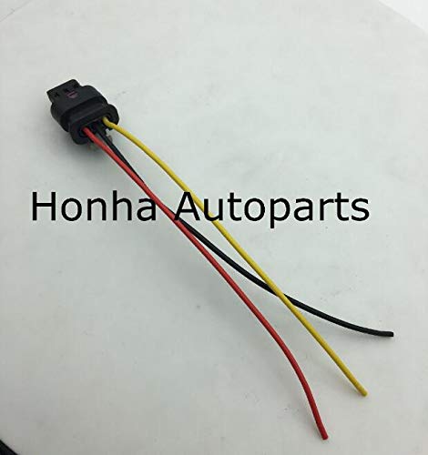 10sets X1 OE 3 PIN Plug Pigtail Socket Connector 4F0973703 - (Color Name: 100 Sets)