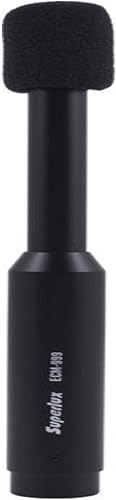 Miniatura 2 de Superlux Micrófono de medición ECM999, micrófono de condensador omnidireccional, precisión para calibración de habitación, pruebas de audio y