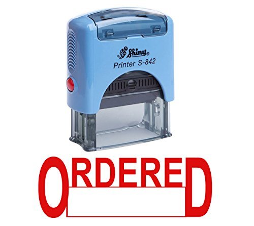 Printtoo Ordered Self Inking Rubber Stamp Custom Shiny Office Stationary Stamp