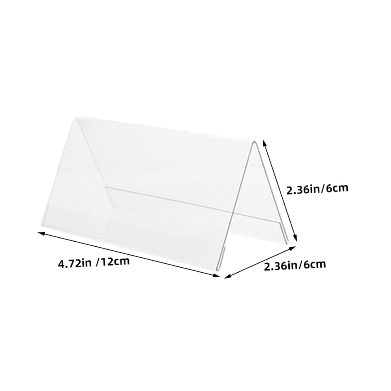 TOPBATHY 30 Pz tabellone portanumero da Tavolo di Nome Acrilico Porta Numero da Tavolo Biglietti da Visita Chiari Acrilico cavalletto Trasparente segnaposti per Matrimoni