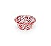 Enamelware Ramekin, 2 ounce, Red/White Splatter (Single)
