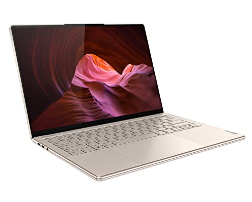 Lenovo Yoga Slim 9 Gen 7 - Ordenador Portátil 14' 4K OLED (Intel Core i7-1280P,32GB RAM,1TB SSD,Intel Iris Xe Graphics,Windows 11 Home) Beige Teclado QWERTY Portugués (82T00041PG), Yoga Slim 9 14IAP7