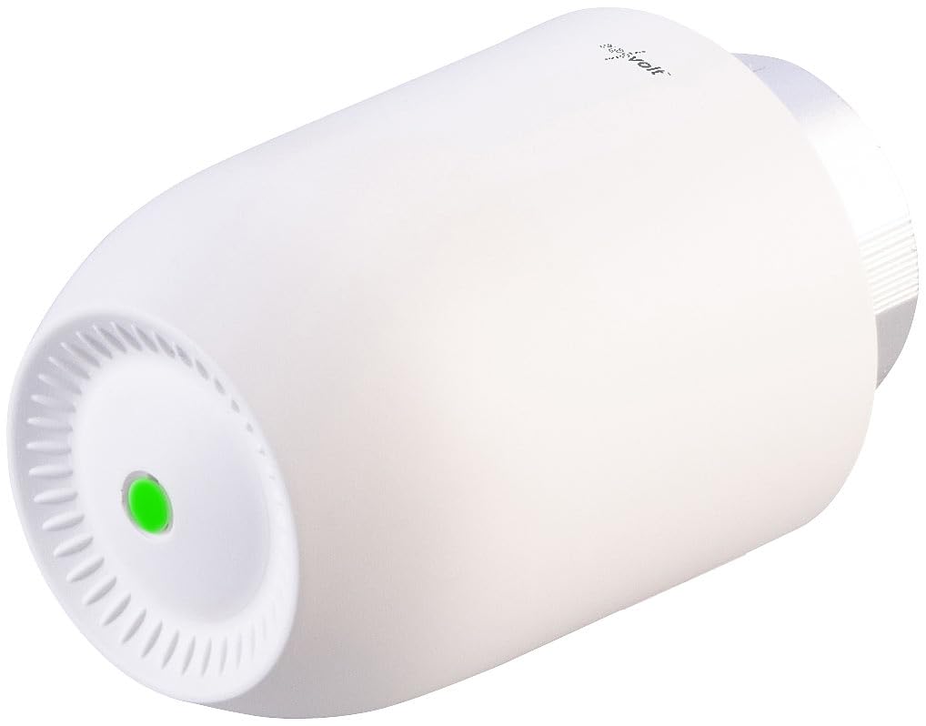 revolt Smart Home Thermostate: 6er-Set Heizkörper-Thermostate mit App-Programmierung, Bluetooth (Wochenprogramm, Heizkörper Thermostatköpfe)