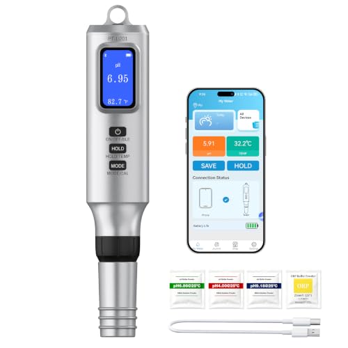 LKBird Smart 7-in-1 Pool Salt Tester with App
