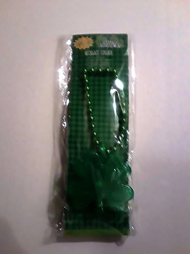 St Patrick Lighted String Shamrock Necklace -3 Different Light Modes Day Decorations