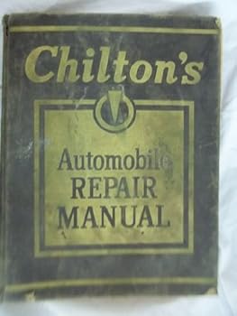 Hardcover Chilton's Automobile Repair Manual 1953 Book