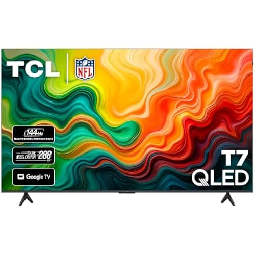 TCL 75" T7 4K QLED Google TV with 144Hz Gaming (75T7)