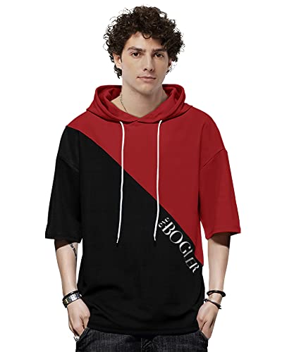 Image of EYEBOGLER Loose Fit Hooded Neck Men Tshirt
