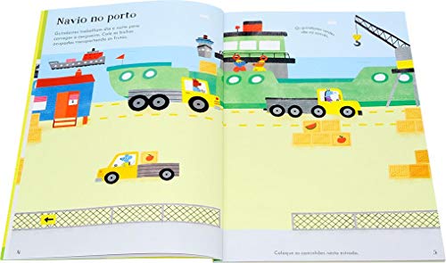 Meu livrinho de adesivos: Máquinas