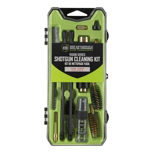 Breakthrough Clean Technologies Vision Series Shotgun Cleaning Kit, 20-Gauge, Multi-Color