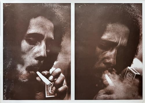 Poster Marley Bob grand format 64X90Cm décoration murale salon et chambre